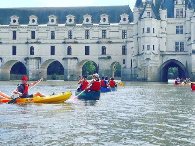 Canoë sur le Cher